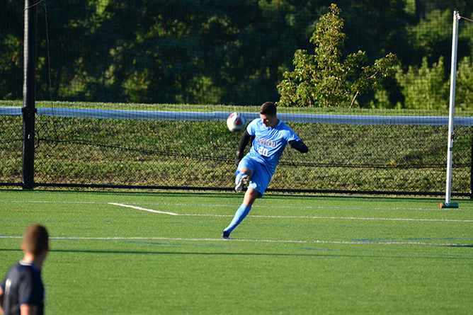 Men's Soccer Edged by Grove City Tuesday