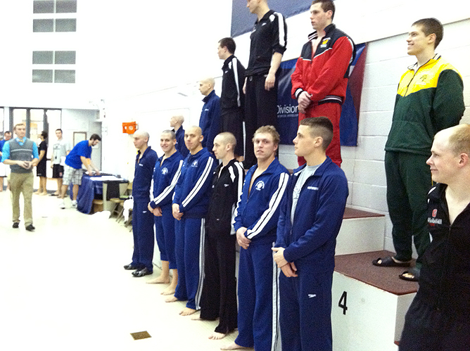 Behrend Remains On Top at AMCC Swimming & Diving Championships