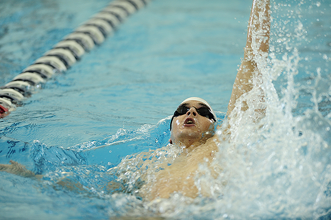 Simon Places 11th in 200 Backstroke at NCAA Championships; All-American HM