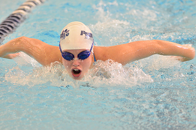 Women's Swimming and Diving Edged By Westminster