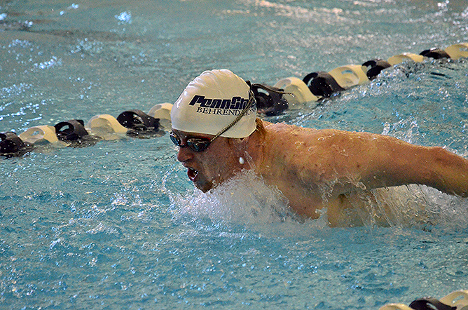 Men's Swimming and Diving Shatter Records at AMCC Championships