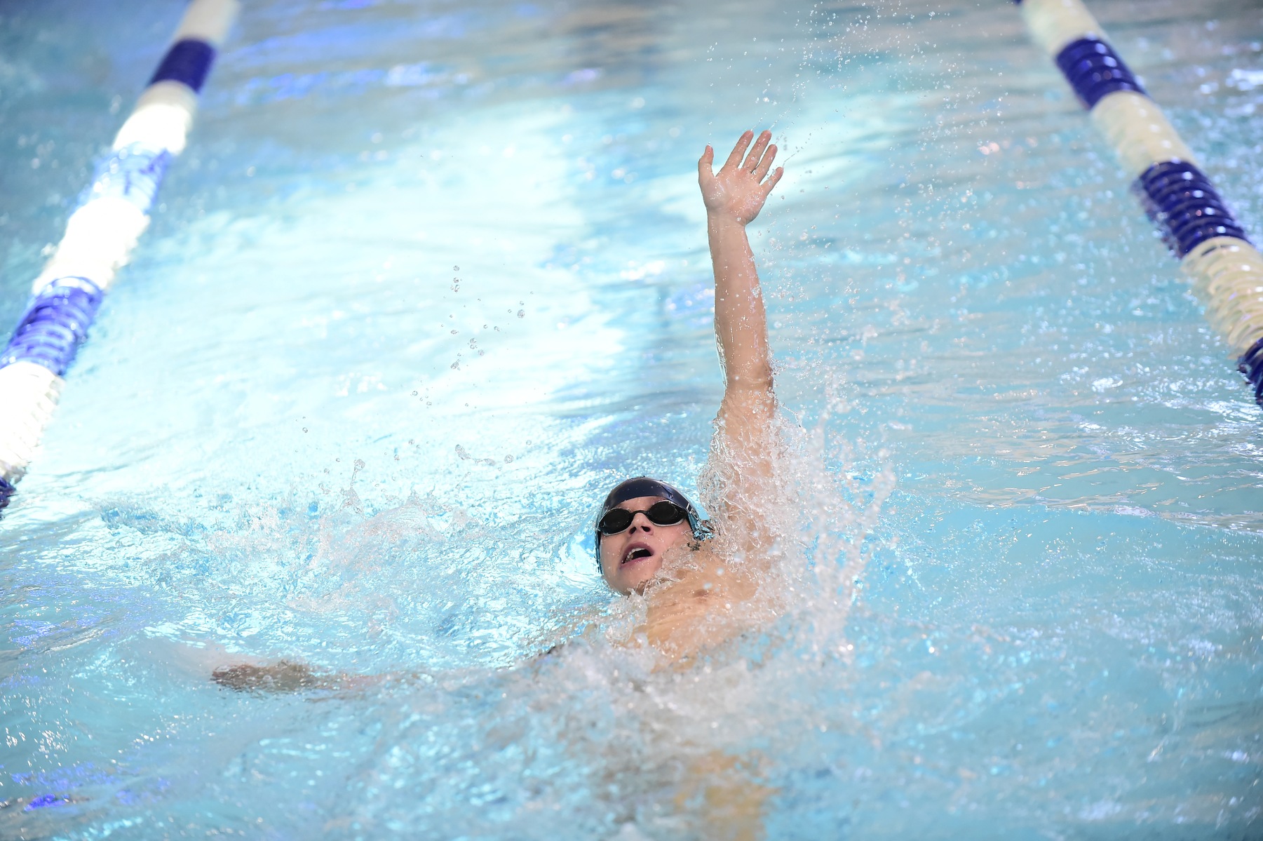 Men's Swimming Captures Tri-Meet at Pitt-Bradford