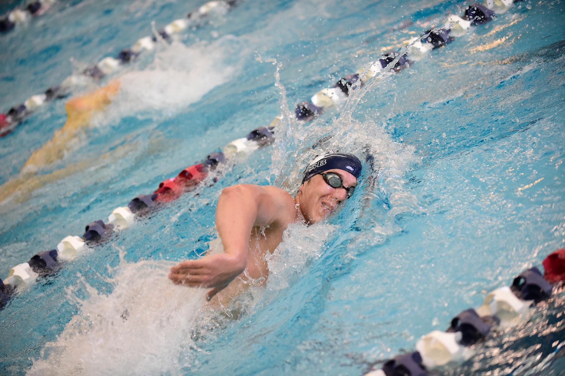 Lions Swim Past Malone For Fifth Straight Win