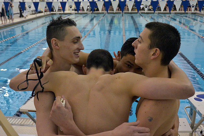 Men's Swimming and Diving All-Conference Announced