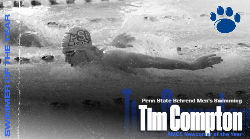 Compton Named AMCC Swimmer and Newcomer of the Year