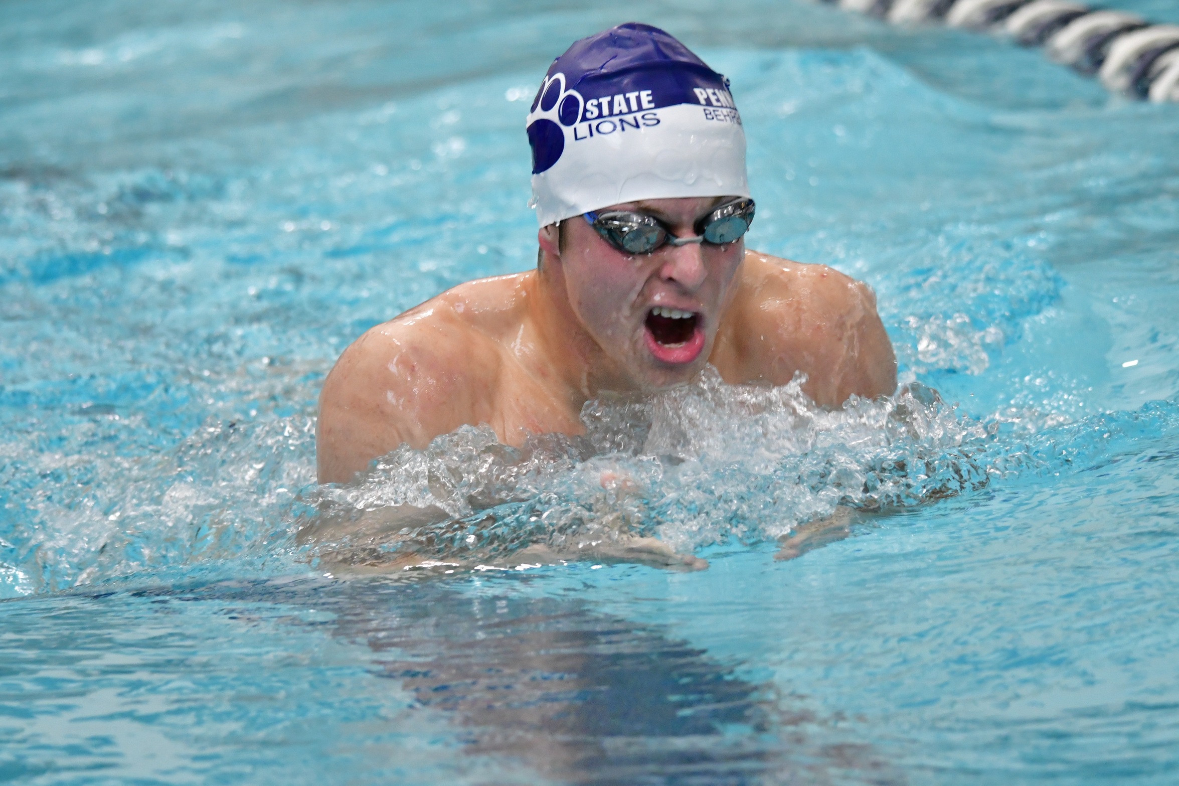 Tumino Resets Team Record; Lions in Second Place at Allegheny Empire Championships