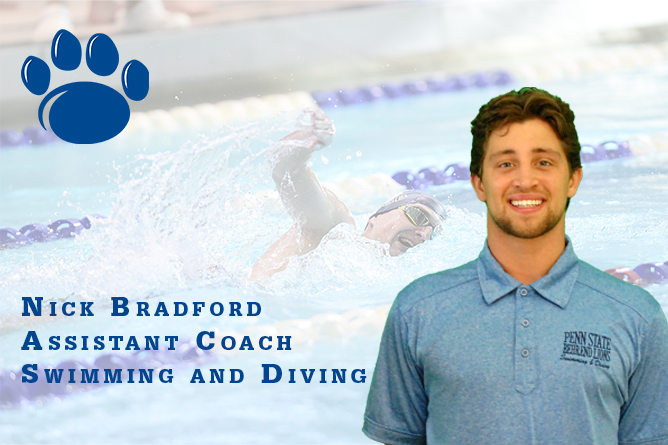 Bradford Named Assistant Swimming and Diving Coach