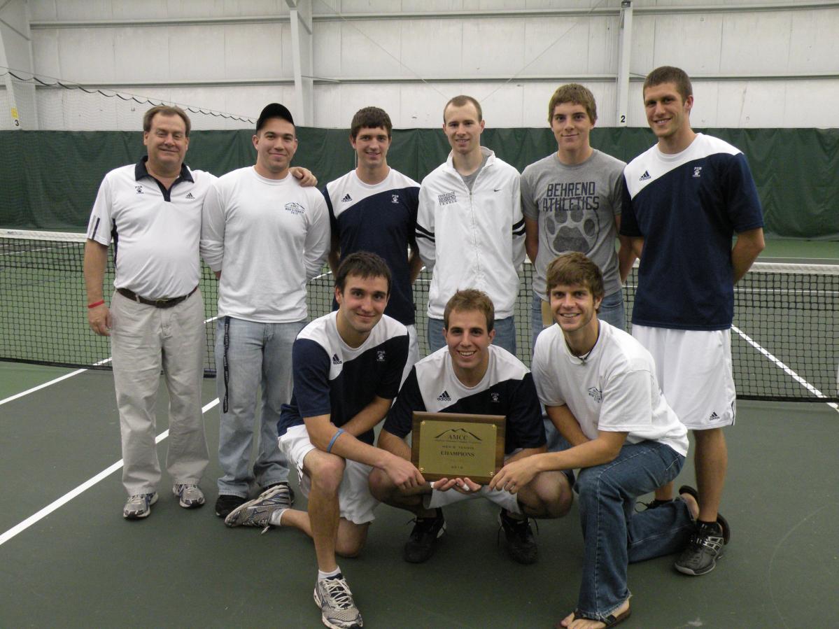 Penn State Behrend Men's Tennis Wins 2010 AMCC Championship