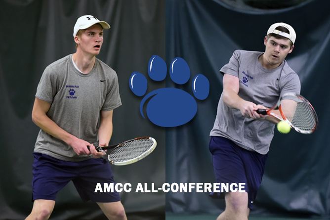 Tuttle, May Named to All-AMCC Men's Tennis Team