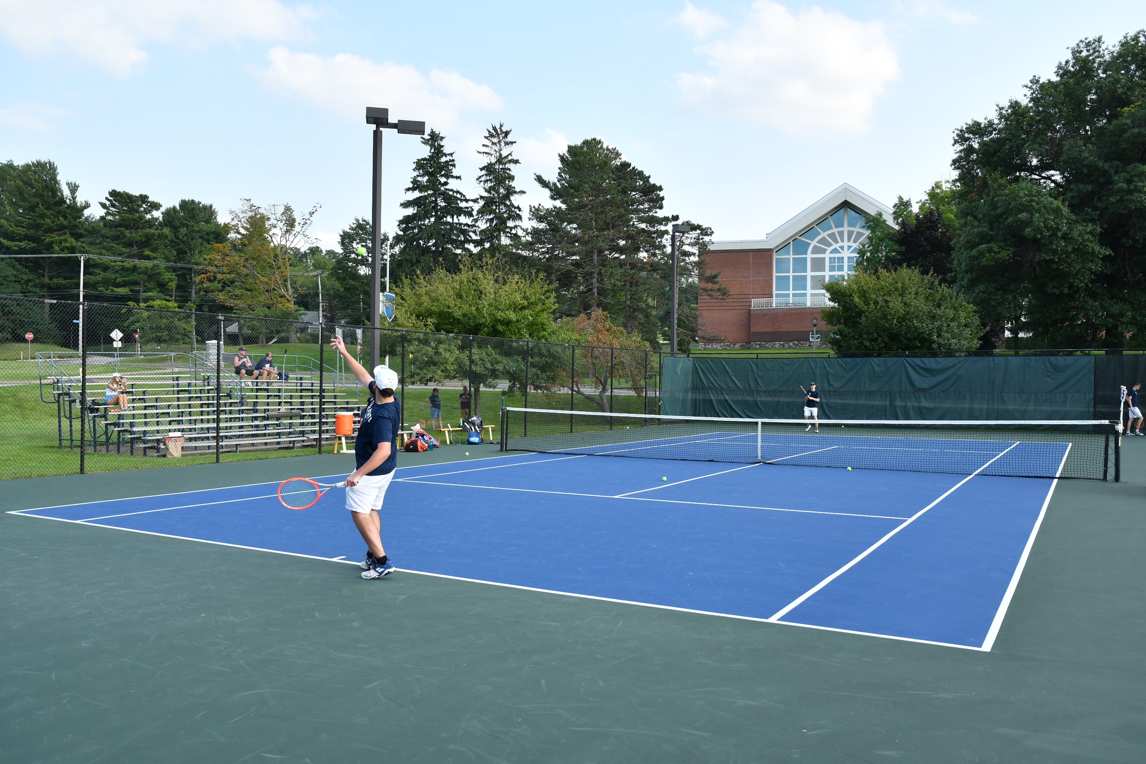 Men's Tennis Plays Twice at Home