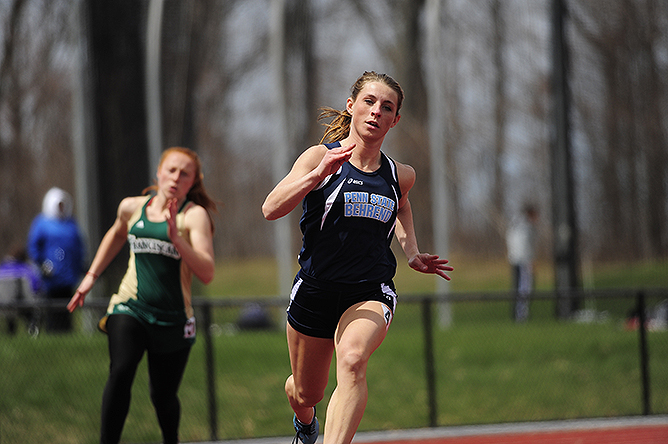 Three Women's Track and Field Athletes Compete at Allegheny