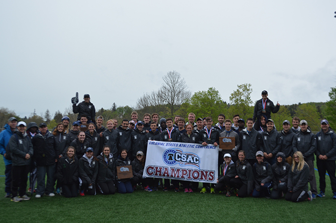 Men's Track and Field Win CSAC Championship; Grafton, Obenrader Named Athletes of the Year