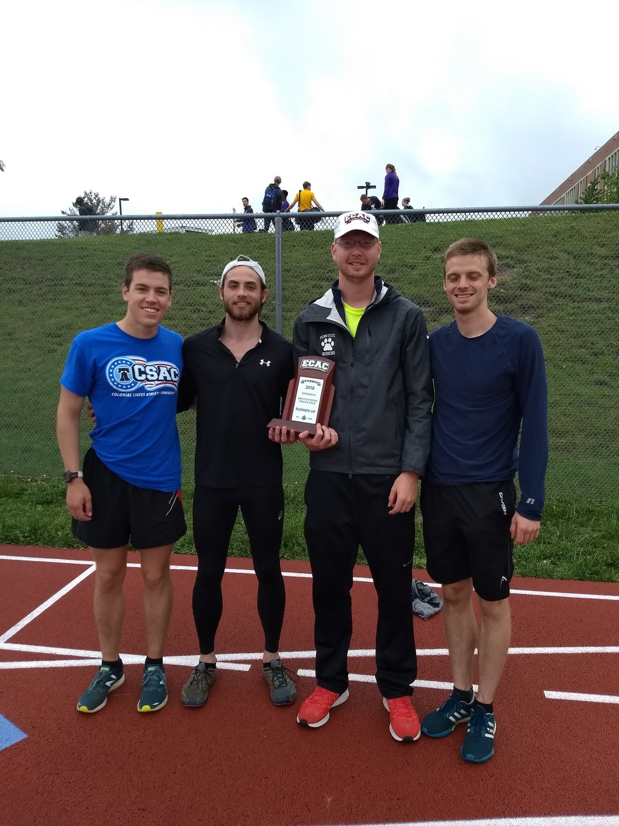 Men's Track & Field Claims Runner-Up Trophy at ECAC Championships