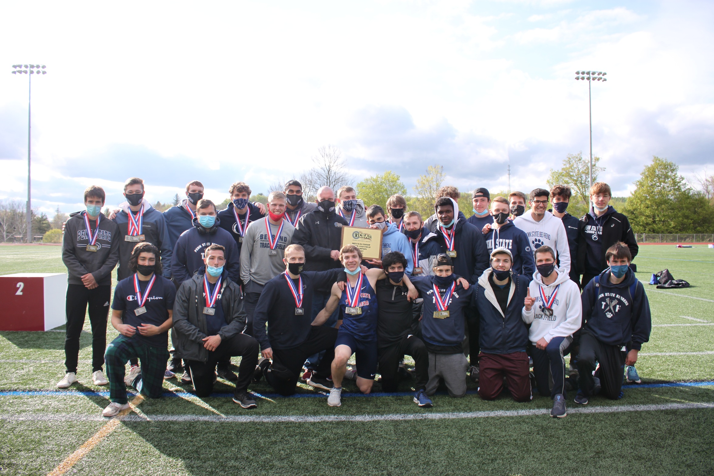 Men's Track and Field Headlines All-CSAC Honors