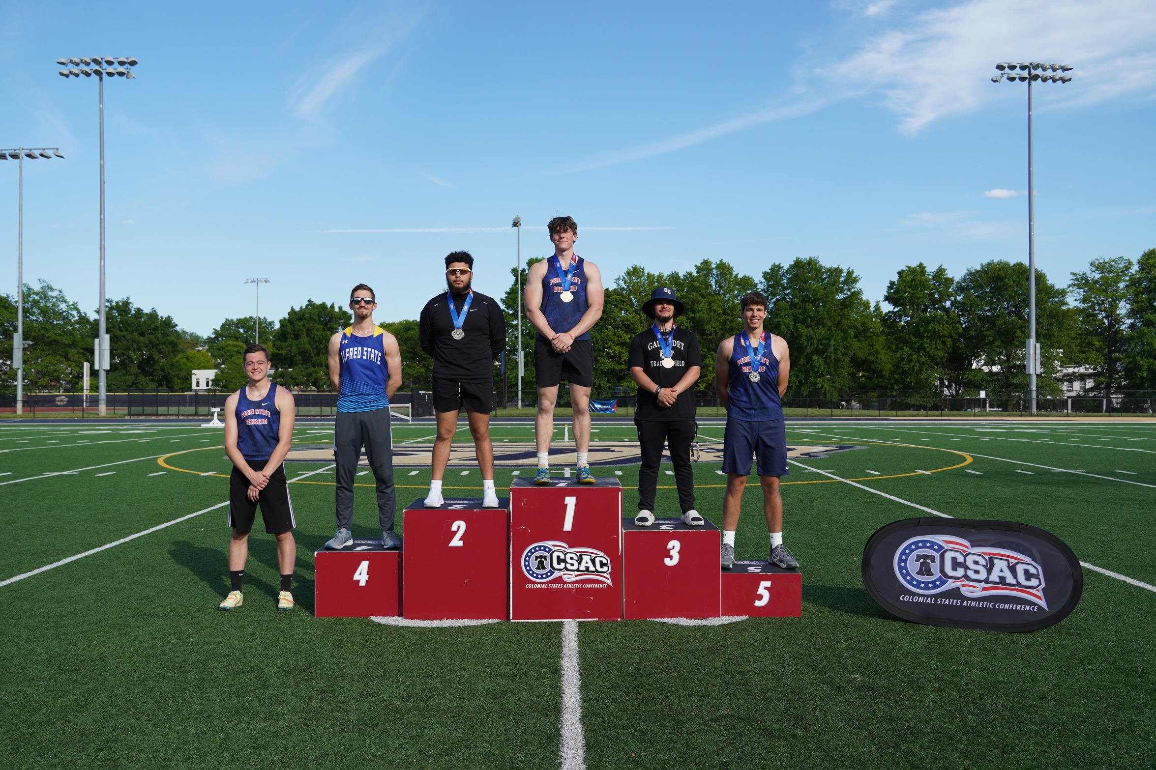 Behrend Track & Field in First at CSAC Championship; Laslavic Wins Twice