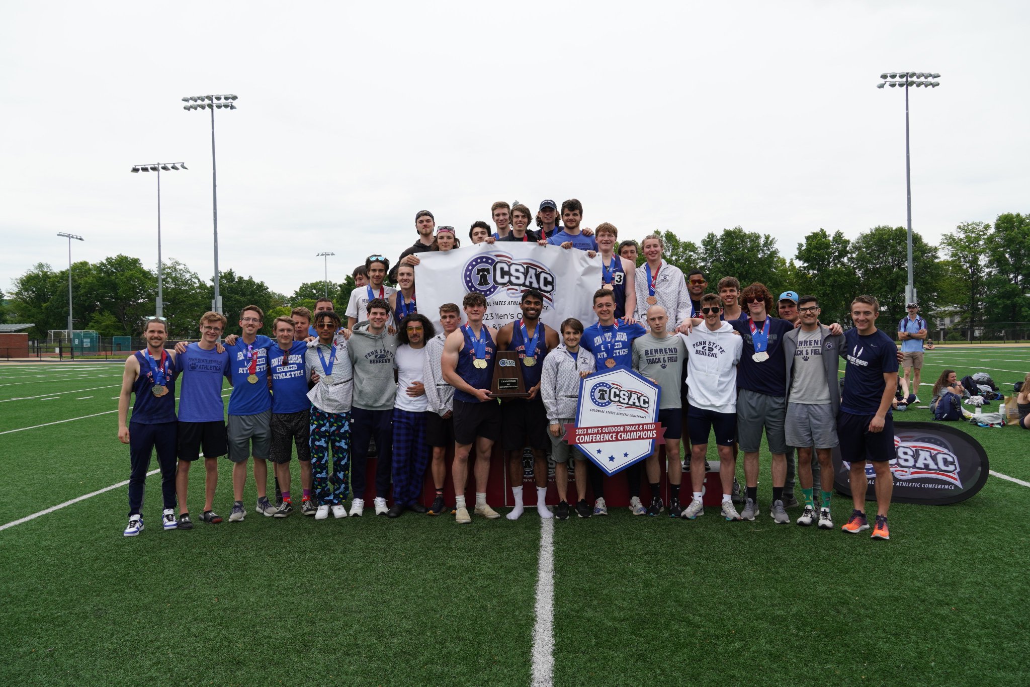 Behrend Men's Track & Field Claims Seventh Straight CSAC Title