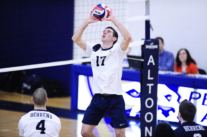 Men's Volleyball Ends Regular Season With Sweeps