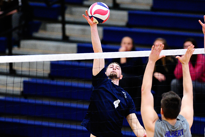 Oertly Breaks All-Time Kills Record; Lions Defeat Hilbert