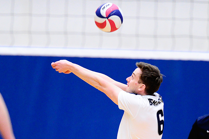 Men's Volleyball Downs D'Youville