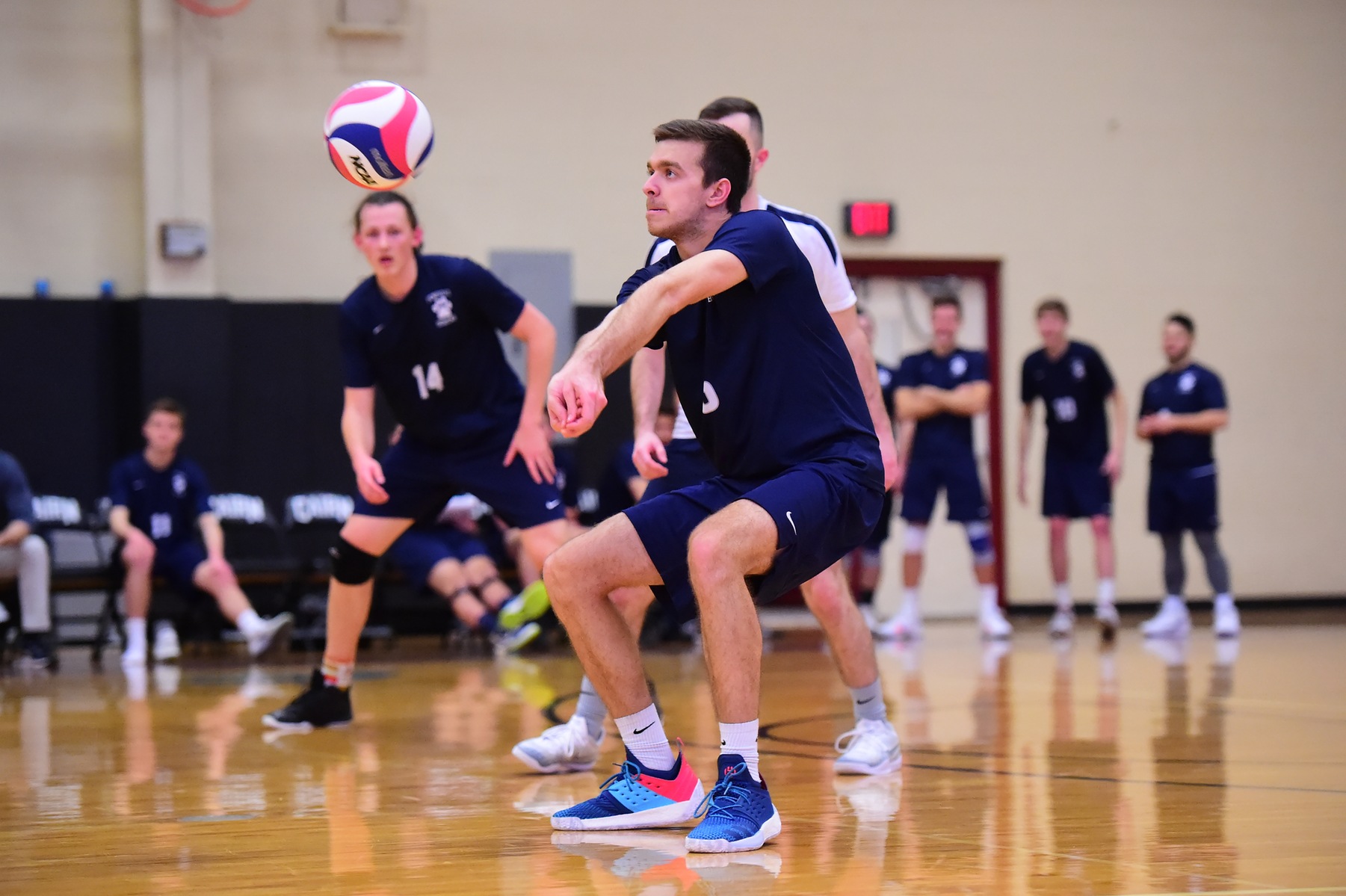 Men's Volleyball Sweeps D'Youville