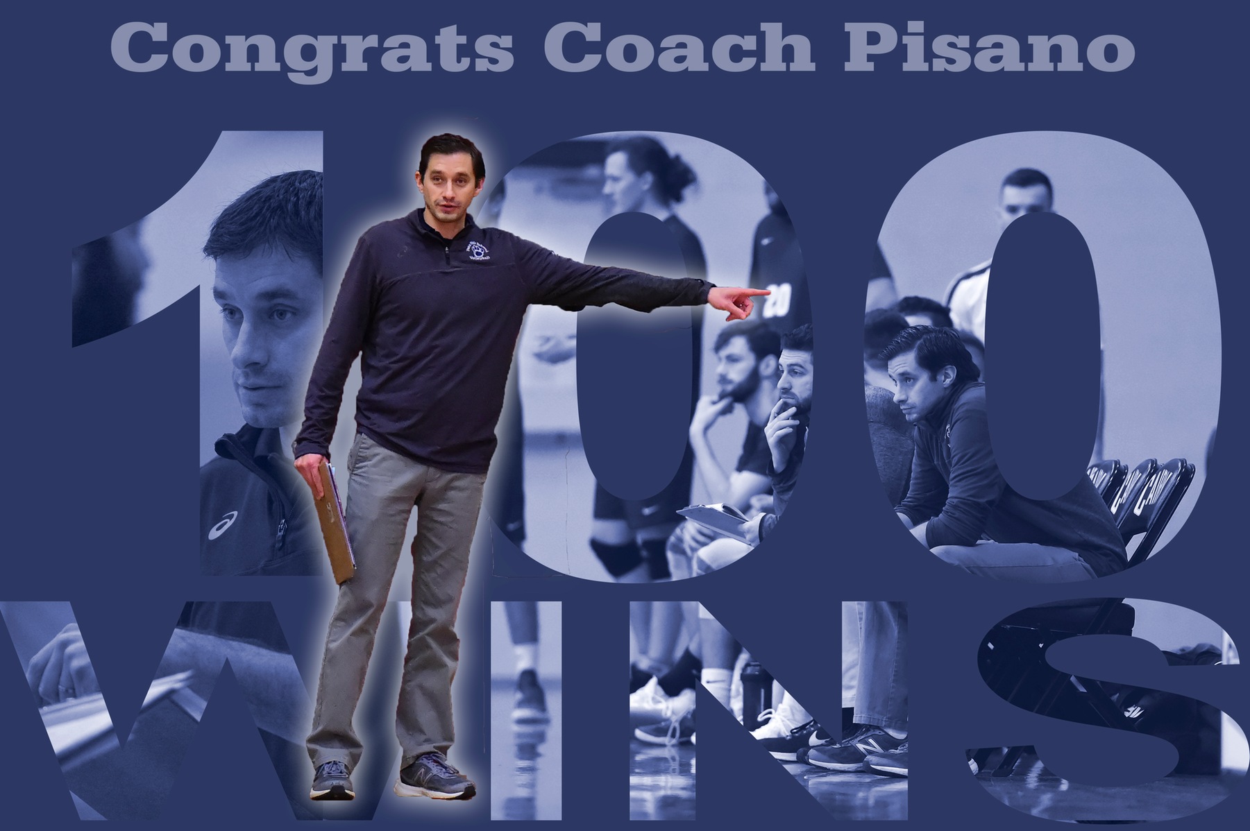 Pisano Earns 100th Career Win; Behrend Lions Defeat Mt. Union