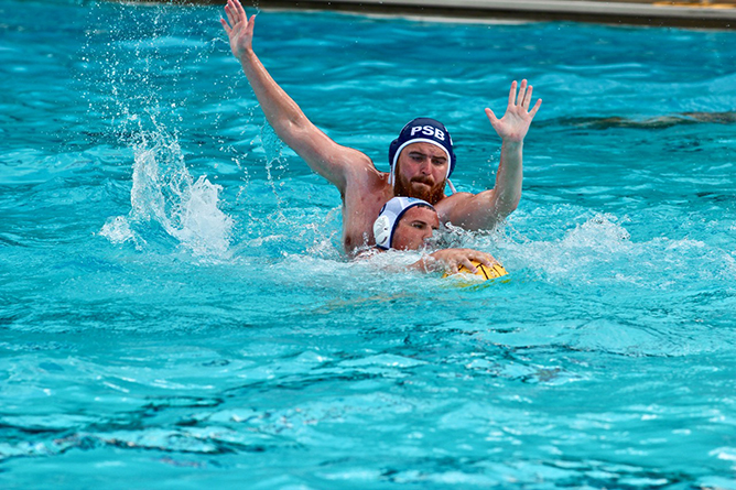 Men's Water Polo Topped by W&J Sunday