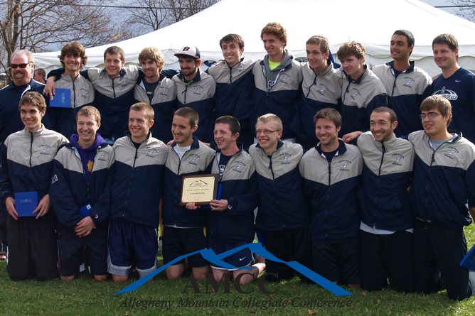 Men’s Cross Country Wins Second Straight AMCC Championship