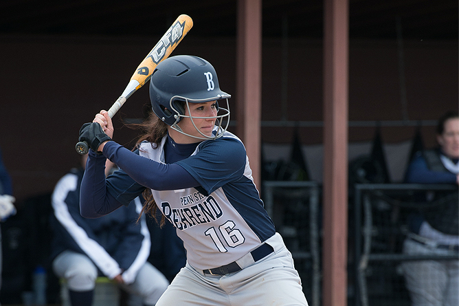 Softball Edged By D'Youville