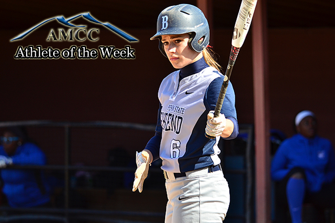 Blagg Named AMCC Athlete of the Week