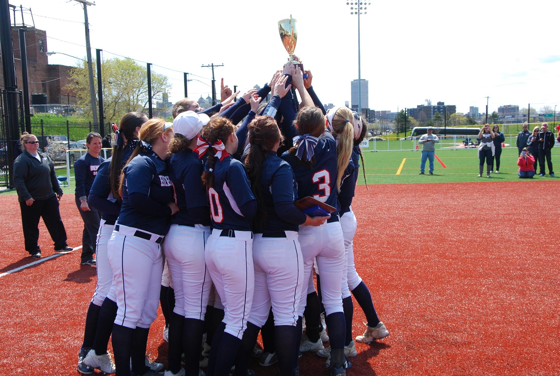 Softball Repeats as AMCC Champions; Lions Win Seventh Title