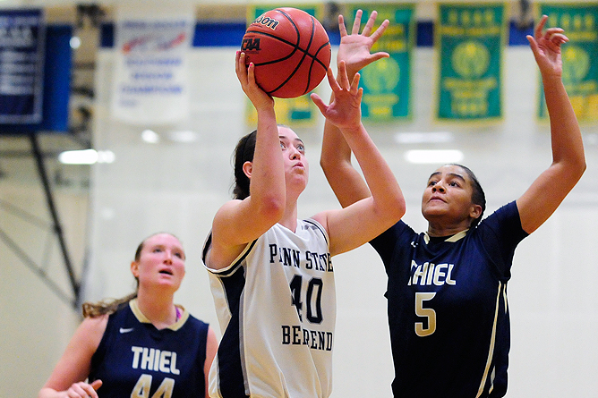 Medaille Uses Strong First Half to Down Behrend