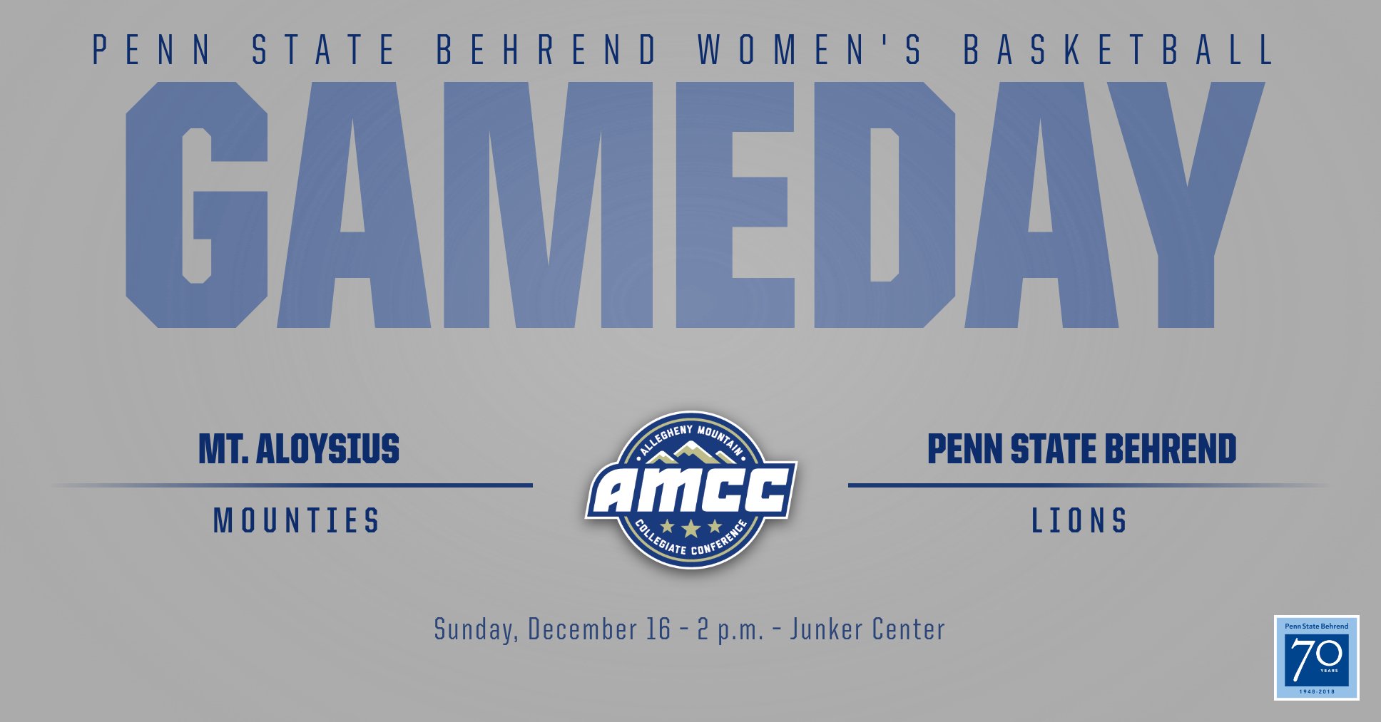 Behrend Lions Host Mounites in AMCC Action on Sunday