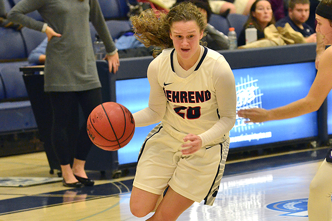 Stingy Defense Helps Hilbert Past Women's Basketball
