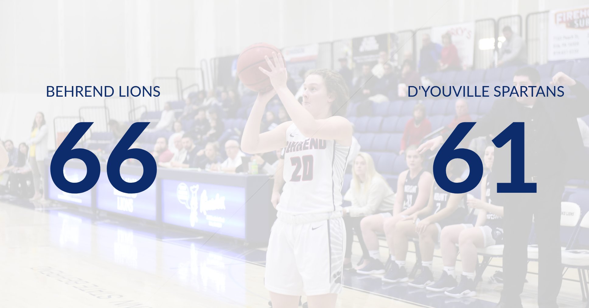 Women's Basketball Holds Off D'Youville