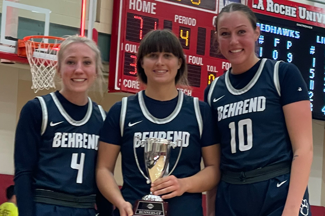 Behrend Women's Basketball Finishes Runners-Up in AMCC Championships