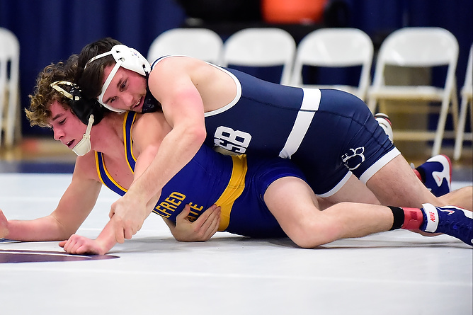 Wrestling Captures Dual-Meet Victory Over Alfred State