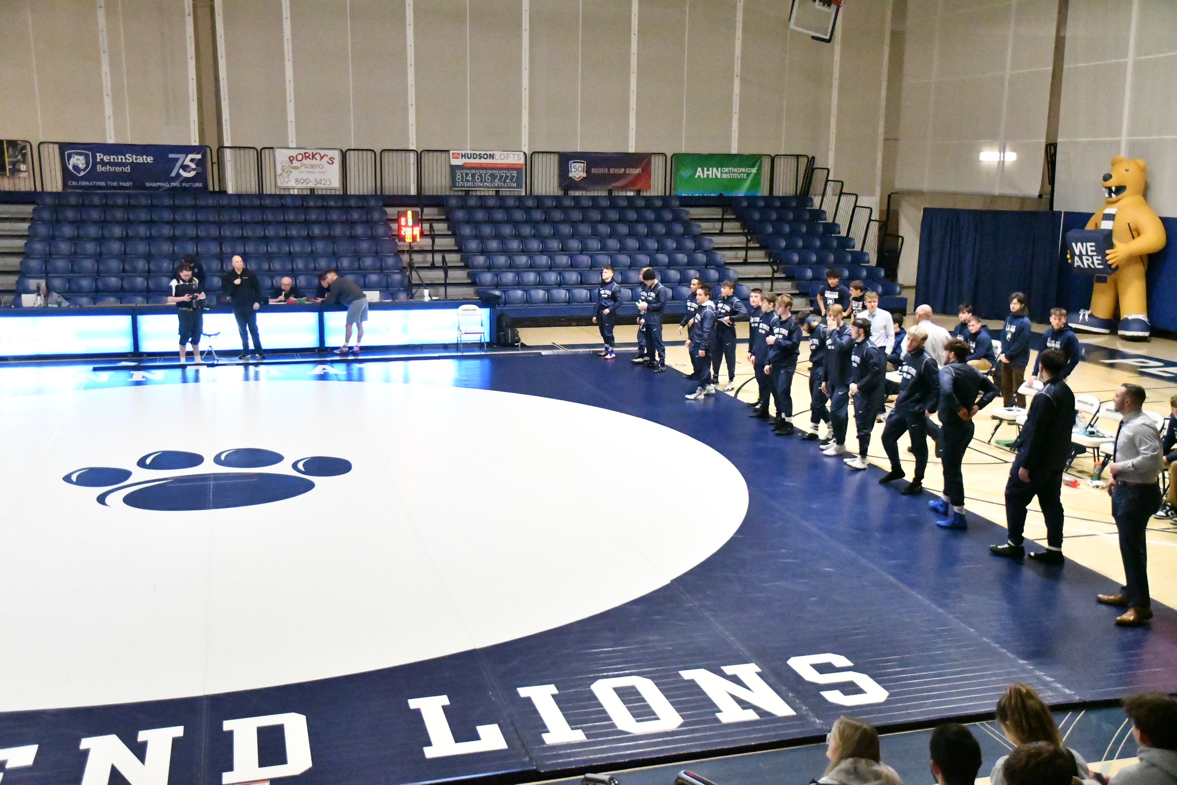 Behrend Wrestling Takes On Gannon Tuesday Night