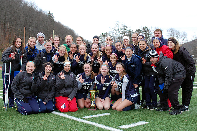 Women's Soccer Captures Fourth Straight AMCC Title