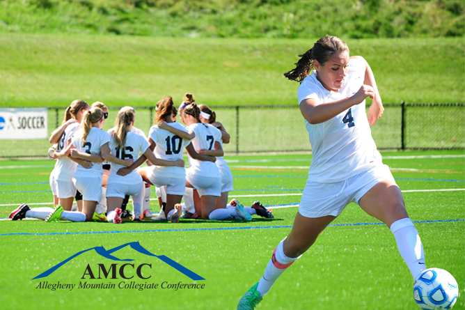Women's Soccer Lands Eight on All-AMCC Team