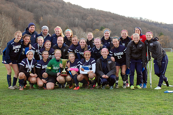 Women's Soccer Claims Fifth Straight AMCC Championship