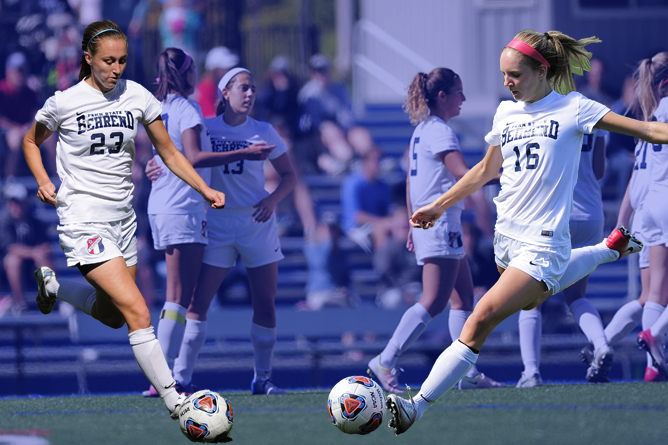 Belack, Weyand Named Women's Soccer AMCC Players of the Year