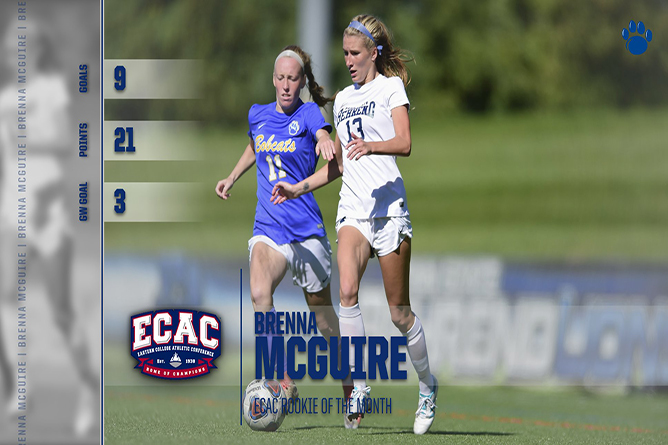 Brenna McGuire Named ECAC Rookie of the Month