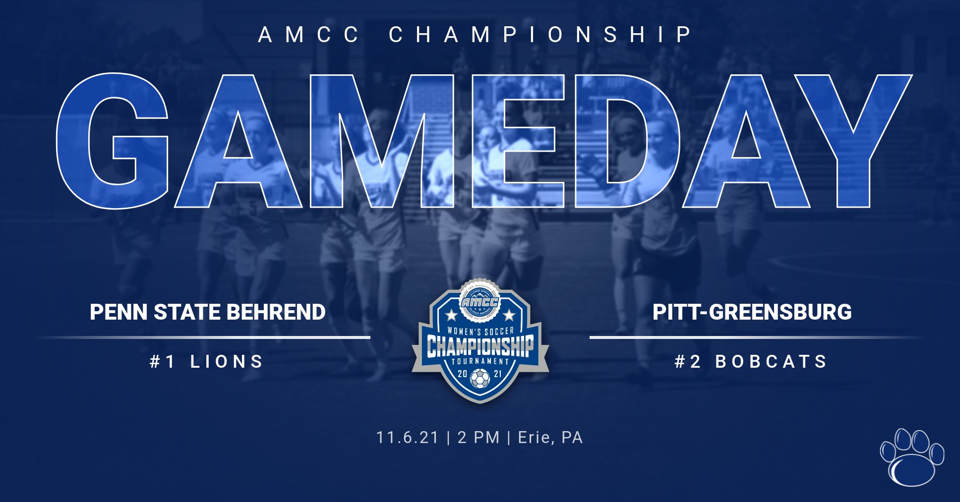 No. 1 Women's Soccer Takes on No. 2 Pitt-Greensburg in AMCC Final Saturday