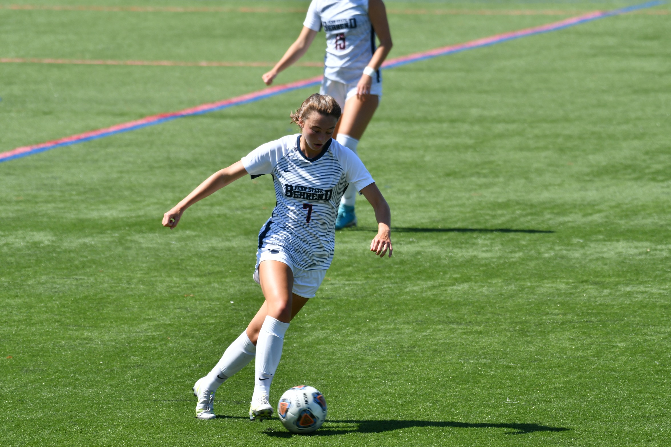 Women's Soccer Keeps Unblemished Record; Lions Blank Buffalo State