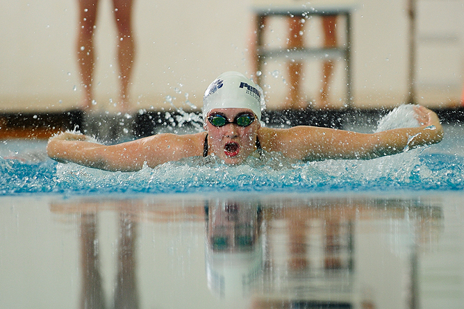 Women's Swimming and Diving Takes Seventh at Fredonia Invite