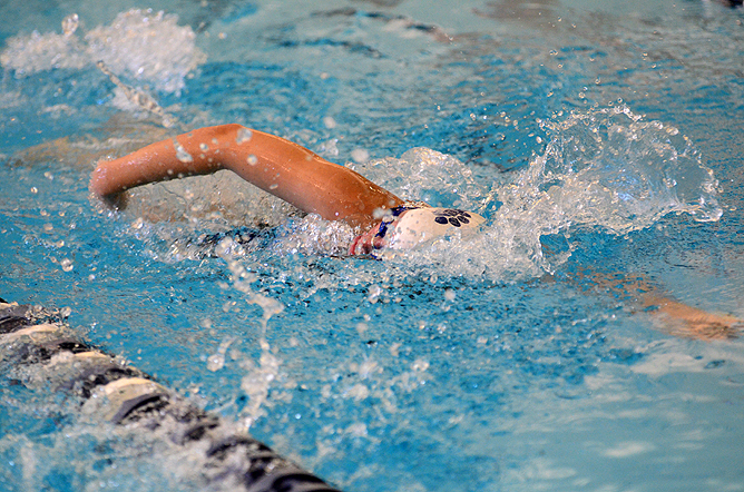 Women's Swimming and Diving Finish Seventh at Fredonia State Invitational