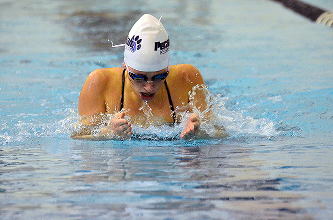 Pietropola Named ECAC South Co-Swimmer of the Week