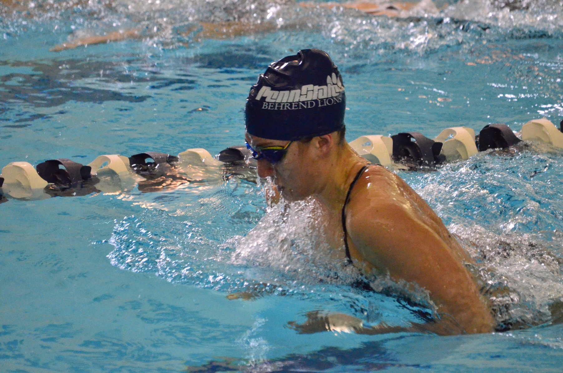 Women's Swimming and Diving Defeats Penn State Altoona