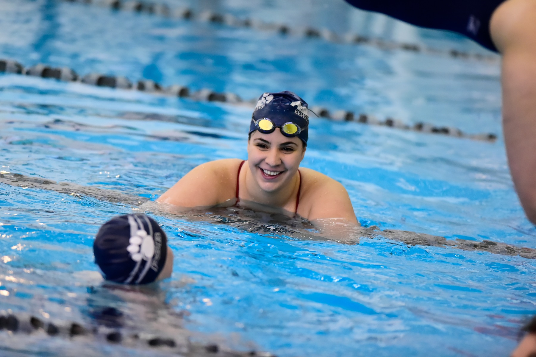 Women's Swimming and Diving Hosts Pair Meets