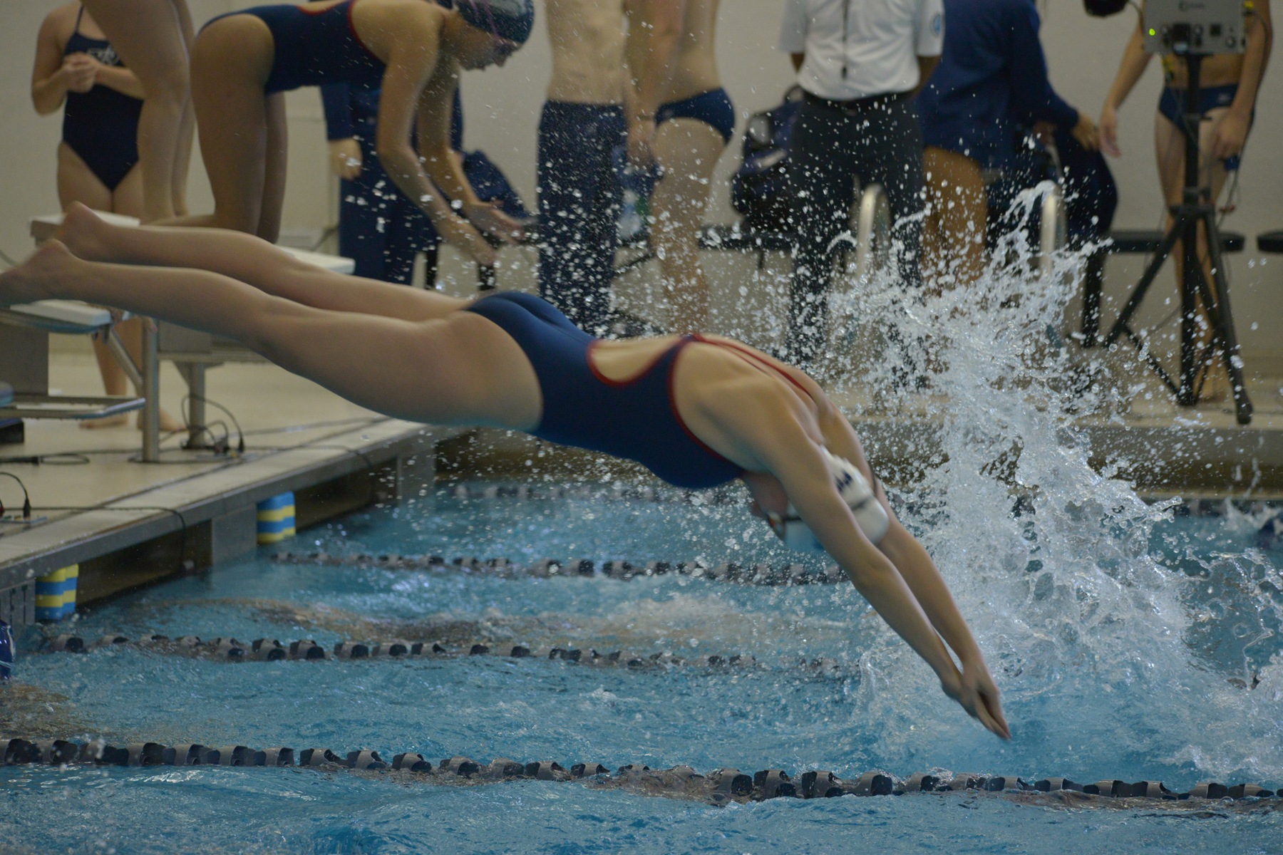 Women's Swimming and Diving Falls to Baldwin Wallace